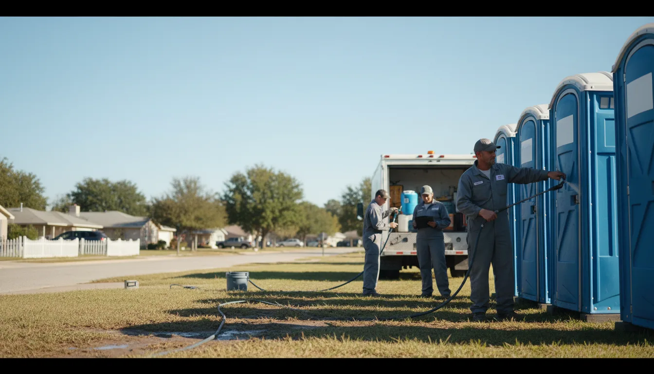 Long-Term Portable Toilet Rental in Rutland, OH near me